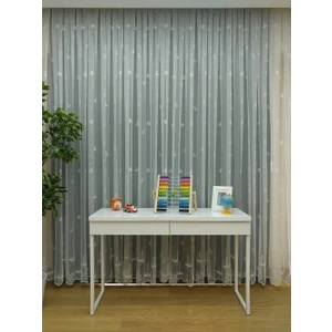 Esse Home Yelkenli Çapa Desenli Çocuk Odası Tül Perde 450 x 260 Normal Pile 1/2.5
