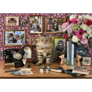 Cute Kitty Puzzle 1000 Parça