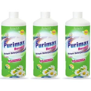 Silva Purimax Borakslı Elde Yıkama Bulaşık Deterjan Seti