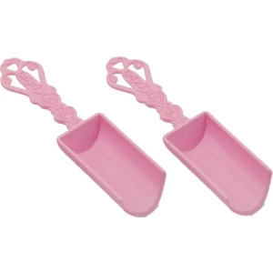 Plastik Baharat Küreği 6'lı Pembe