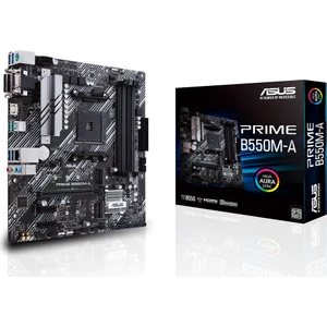 Prıme B550M-A Amd B550 Am4 DDR4 4400 Hdmı Dvı Vga Çift M2 Usb3.2 Argb Matx (Prıme B550M-A) Anakart
