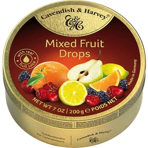 Cavendish & Harvey  Mixed Fruit Drops Atıştırmalık 200 gr