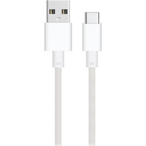 S-link SW-C797 5A USB 3.1 to Type-C 1 mt Beyaz Süper Hızlı Data + Şarj Kablosu