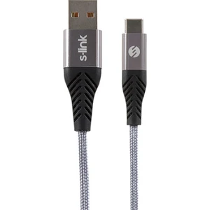 S-link SL-VTN50T 3A Fast Şarj Type-C Data + Şarj Kablosu
