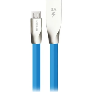 HY-X205 3A Micro USB 1 mt Mavi Data + Şarj Kablosu