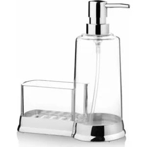 Mika Süngerlikli Sıvı Sabunluk Gümüş