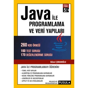 Java ile Programlama ve Veri Yapıları - Bülent Çobanoğlu