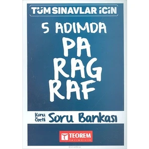 Tüm Sınavlar İçin 5 Adımda Paragraf Konu Özetli Soru Bankası
