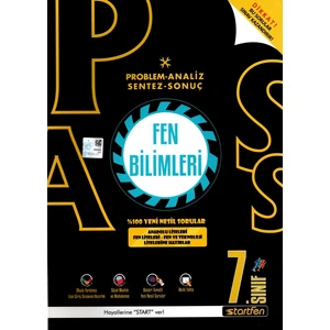 Startfen Yayınları Pass 7. Sınıf Fen Bilimleri Yeni Nesil Soru Bankası