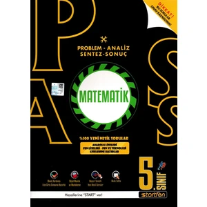 Startfen Yayınları Pass 5. Sınıf Fen Bilimleri Yeni Nesil Soru Bankası