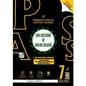 Startfen Yayınları Pass 7. Sınıf Din Kültürü Yeni Nesil Soru Bankası