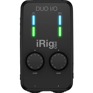 Ik Multimedia Irig Pro Duo I/o 2-Giriş/2-Çkış Mobil Ses Kartı (Iphone/ipad/mac/pc)