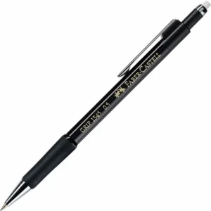 Grip 1345 Versatil Kalem, 0.5 mm, Siyah 2022, Silgili, Saklanabilir Metal Uç, Ergonomik Tutuş
