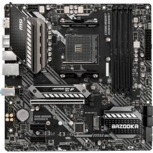 MAG B550M Bazooka AM4 DDR4 4400(OC) HDMI DP M.2 USB3.2 MATX Anakart