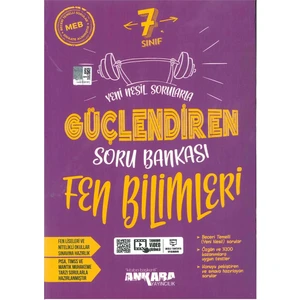 Ankara Yayıncılık 7.Sınıf  Fen Bilimleri Güçlendiren Soru Bankası 2025 BASIM
