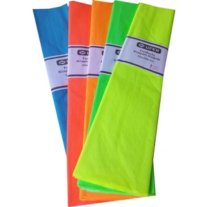 Renkli Fosforlu Krapon Kağıdı 50 x 200 cm 5'li