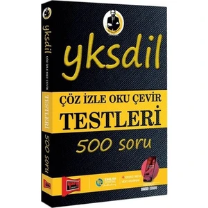 Yargı Yayınevi YKSDİL Çöz İzle Oku Çevir Testleri 500 Soru