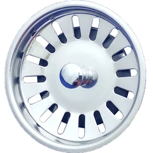 Büyük Kafa Izgara Tapası Lavabo Sifonu Pislik Tutucu Çöpmak Lavabo Gider Izgarası Contalı