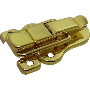 Çanta Tokası 2 Adet Sarı Renk Gold Altın Renk Kutu Kilidi Sandık Bavul Kilidi Çengelli