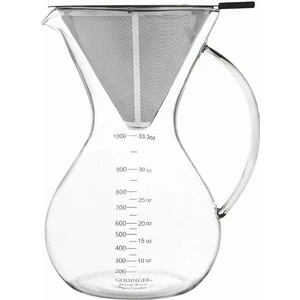 Cam Kahve Demleme- Filtreli  1000 ml