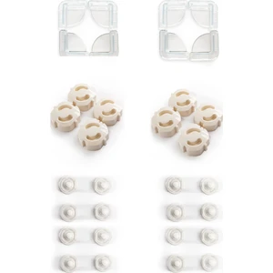 Ideal Baby 8 Adet Köşe Koruyucu + 8 Adet Priz Kapağı + 8 Adet Mini Çok Amaçlı