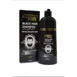 Softto Plus Saç ve Sakal Siyahlaştırıcı Şampuan (Avantajlı Paket) 350 ml