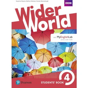 Wider World 4 Sb W/ Myenglishlab + Wb