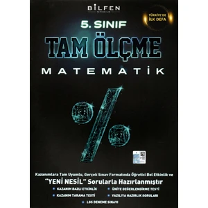 Bilfen Yayınları 5. Sınıf Matematik Tam Ölçme Yeni