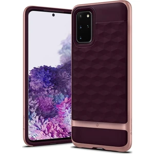 Caseology by Spigen Samsung Galaxy S20 Plus Kılıf Parallax Burgundy - ACS00783