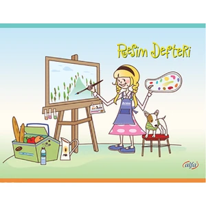 Resim Defteri Küçük Boy 40 Yaprak