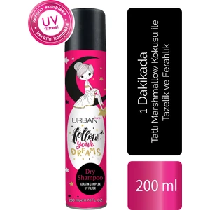 URBAN CARE DRY SHAMPOO  FOLLOW YOUR DREAMS 200 ML