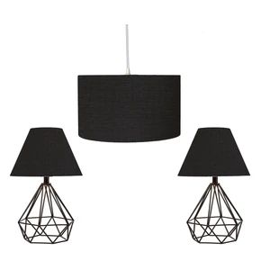 Merve Aydınlatma Table Lamp Yatak Odası Aydınlatma Seti