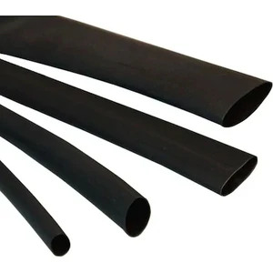 Daralan Makaron 25.4mm Siyah 2 m