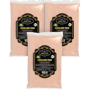 Şifay Tuz  Himalaya Tuzu Sofra Tuzu 3'lü 1 kg