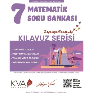 Koray Varol Akademi 7.Sınıf Kılavuz Serisi Matematik Soru Bankası