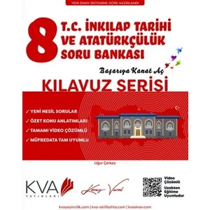 Koray Varol Akademi 8.Sınıf Kılavuz Serisi Inkılap Tarihi ve Atatürkçülük Soru Bankası