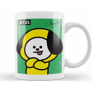 Baskı Dükkanı Bt21 Chimmy Bts Kupa Bardak Porselen