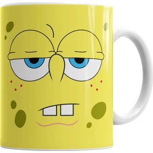 Baskı Dükkanı Sünger Bob Kupa Bardak Porselen