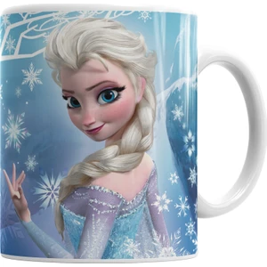 Baskı Dükkanı Frozen Elsa Kupa Bardak Porselen