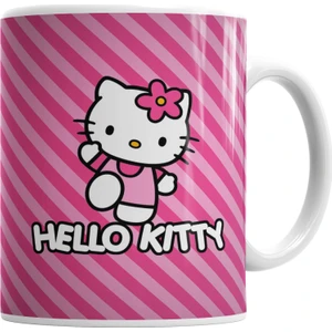 Baskı Dükkanı Hello Kitty Kupa Bardak Porselen