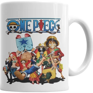 Baskı Dükkanı One Piece Kupa Bardak Porselen