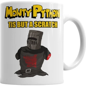 Baskı Dükkanı Monty Python Black Knight Kupa Bardak Porselen