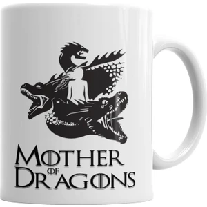 Baskı Dükkanı Mother of Dragons Game of Thrones Kupa Bardak Porselen