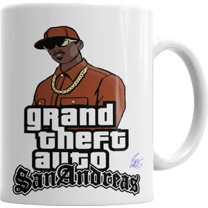 Baskı Dükkanı Gta SanAndreas Kupa Bardak Porselen