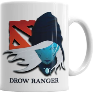 Baskı Dükkanı Drow Ranger Dota 2 Kupa Bardak Porselen