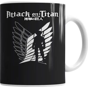 Baskı Dükkanı Attack On Titan Bardak Porselen