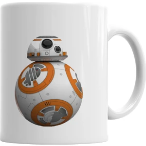 Baskı Dükkanı Star Wars BB8 Kupa Bardak Porselen