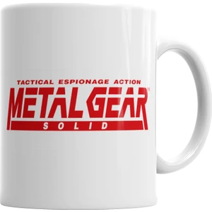 Baskı Dükkanı Metal Gear Solid Kupa Bardak Porselen