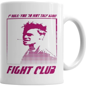 Baskı Dükkanı Fight Club Kupa Bardak Porselen