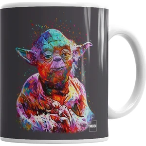 Baskı Dükkanı Star Wars Yoda Kupa Bardak Porselen